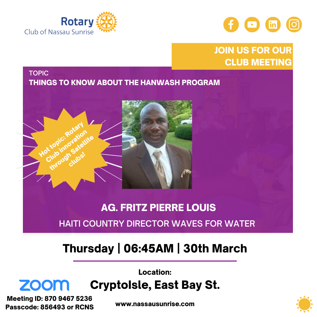 Club Meeting Flyer