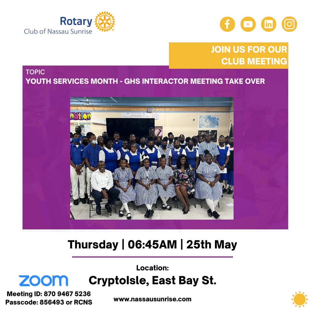 Club Meeting Flyer